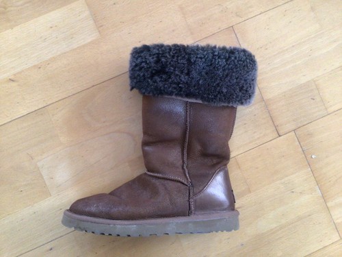 Lammfell stiefelette ugg - lammfell,
