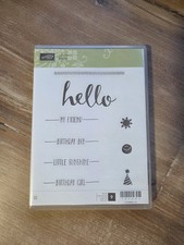 Stampin Up Stempelset "Hello"