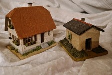 RS Rudolf Spitaler Nr. 415 Eigenheim mit Schuppen 1955 H0 Holz Haus Märklin 