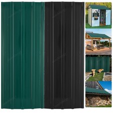 12-120x Profilblech Trapezblech Dachblech Dachplatten Stahlblech Anthrazit Grün