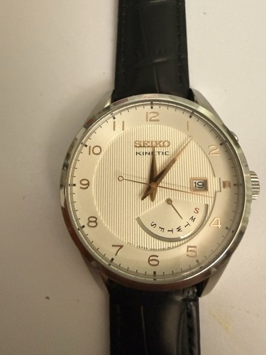 Seiko kinetic 5m84 0ac0 analog - seiko,