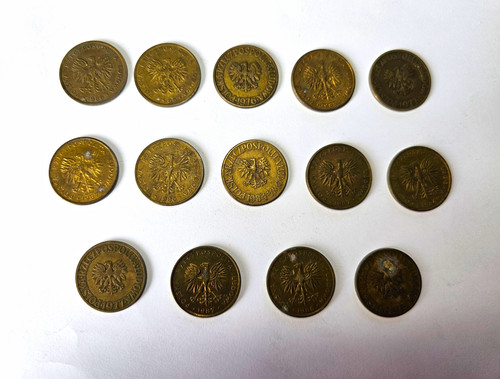 Polen zloty münzen - münzen, set