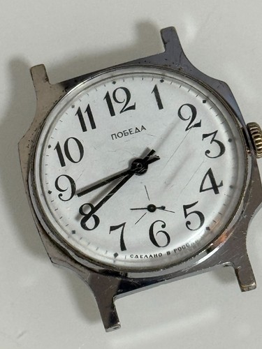 Pobeda handaufzug armbanduhr - pobeda,