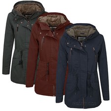 ONLY LEEONA LEINEN- PARKA