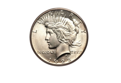 Peace dollar silbermünze - dollar,
