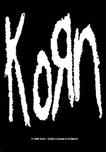 Korn logo posterfahne - 🤘,