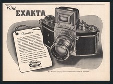 3x Werbung Kamerawerk DRESDEN