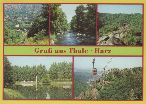 Thale harz mehrbild - ak,