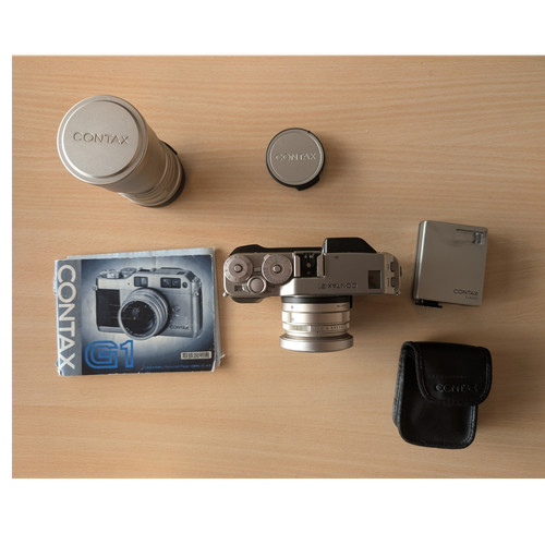 Contax silber green label - g1,