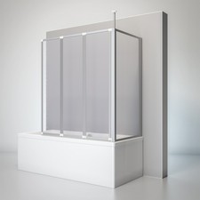 Duschwand für Badewanne