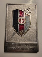 DDR Mfs Plakette Ministerium Für Staatssicherheit Stasi Abzeichen Badge B009