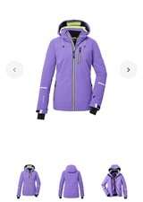 Killtec Skijacke/Funktionsjacke Flieder Gr.42 Neu mit Etikett mit Kapuze