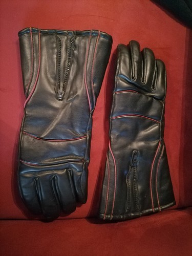 Motorradhandschuh leder 9 - leder, gr.