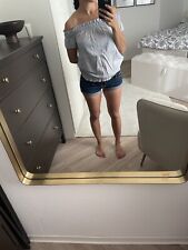 Hollister Jeans Shorts Damen 26 inch XS 34 Sommershorts Hotpants 