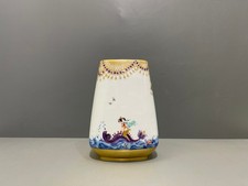 Meissen Vase 1001 Nacht Arabian Nights Frau Sultan Meer viel Gold 1.Wahl H:21cm