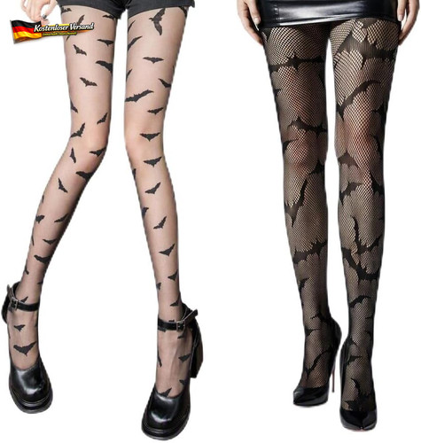 Fledermaus strumpfhose damen - fledermaus,