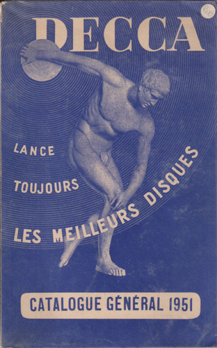 General katalog decca - decca, 1951