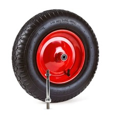 Grafner Schubkarrenrad Ersatzrad Gartenkarre Rad 4.80/4.00-8 Achse luftbereift