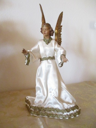 Krippenfigur bekleidet engel - bekleidet,