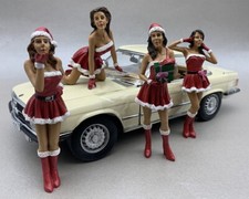 Christmas Collection Girls AMERICAN DIORAMA Set 4 Figuren Maßstab 1:18 OVP NEU