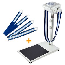 MASPO Topfit 3000 PROFI Bandmassagegerät inkl. Normal-, Bürsten- + Noppengurt