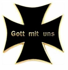 Pin Gott mit uns Eisernes