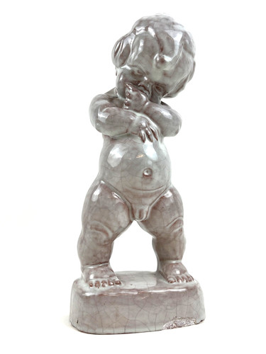 Putto nackter knabe denker - putto,