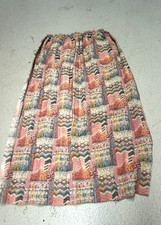 Vintage Vorhang Stoff Gardine