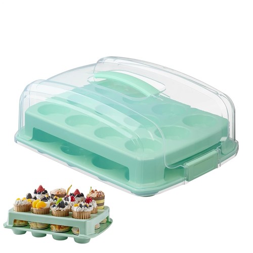 Stapelbar cupcake träger box - cupcake,