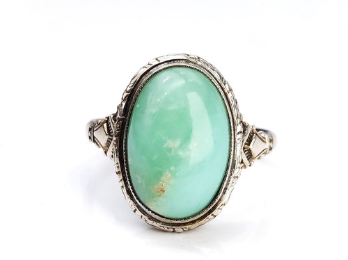 Vintage damenring aus 830er - vintage,