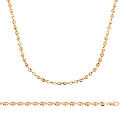 Kette kaffeebohne 4mm - kette, x