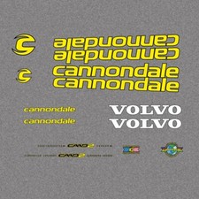 Cannondale Volvo team CAAD2 MTB decals, Sticker N.2021