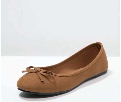 Anna field ballerina cognac - anna,