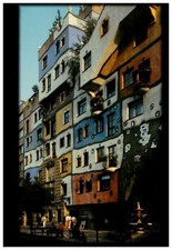 AK Hundertwasserhaus Wien Kegelgasse NICHT GELAUFEN
