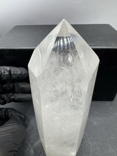 14,3 cm Bergkristall Spitze