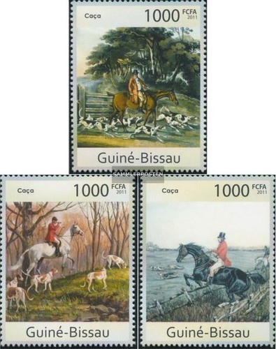 Briefmarken guinea bissau - guinea-bissau, 2011