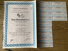 Aktie Euro Disney Paris 1983