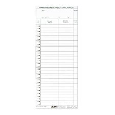 Arbeitszeitkarte Stempelkarte