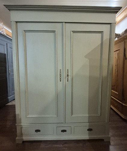 Antiker schrank weichholz - schrank,