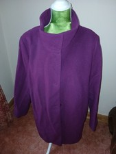 Basler Damen Wollmantel lila