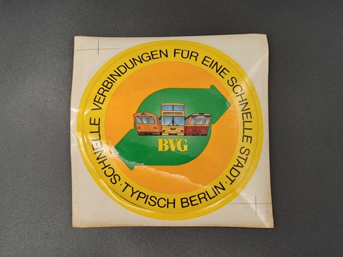 Aufkleber bvg typisch - aufkleber,