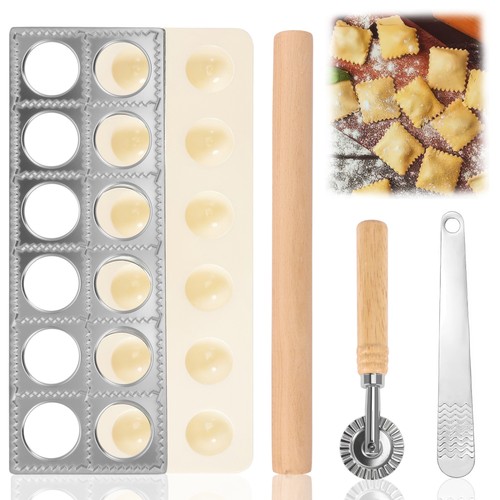 Ravioli maker aus aluminium - aluminium, 12
