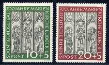 BRD 1951, MiNr. 139-140