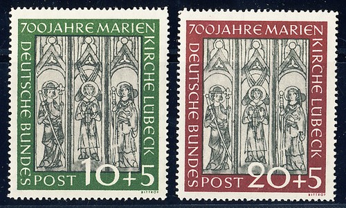 Brd 1951 minr 139 140 - 1951,, minr.