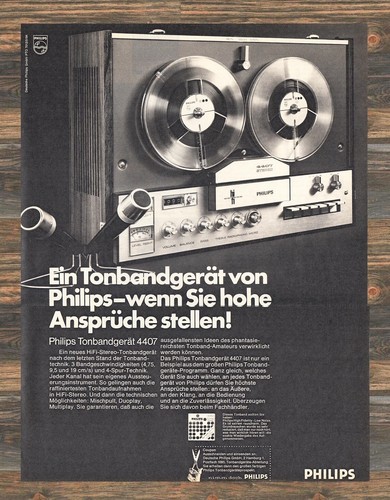 Philips tonbandgerät 4407 - 4407,