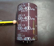 Kondensator Elko Nippon ChemiCon CE 500 V 400 µF 105 °C