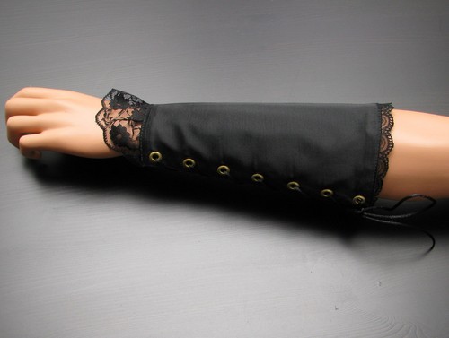 Satin armstulpen spitze - armstulpen,