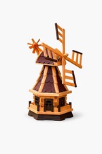 Garten windmühle holz - windmühle,