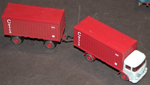 Wiking büssing lu7 container - büssing,