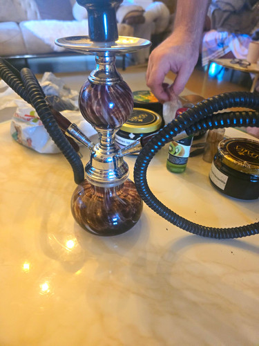 Shisha wasserpfeife glas - shisha, 23cm